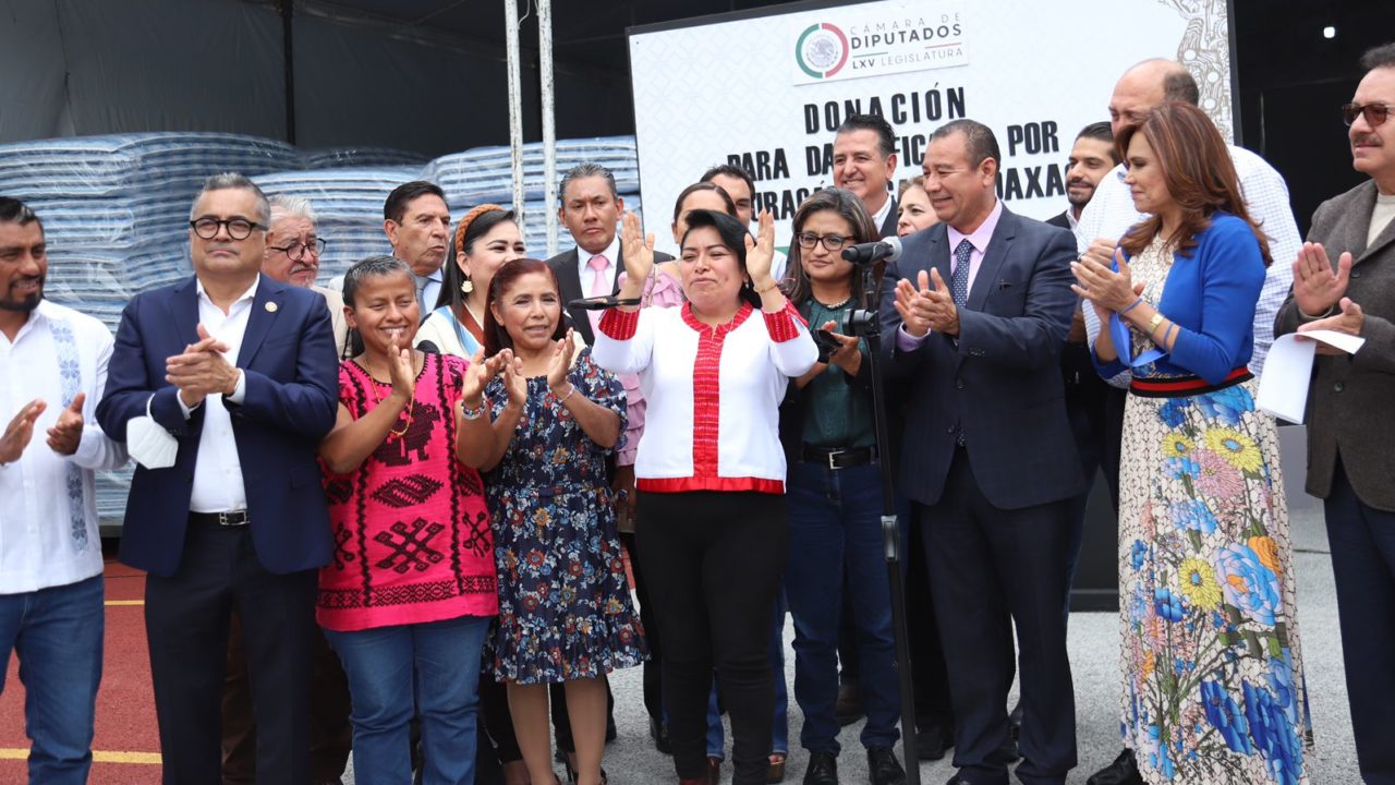 Cámara de Diputados dona 10 mdp para apoyar a damnificados del huracán Agatha