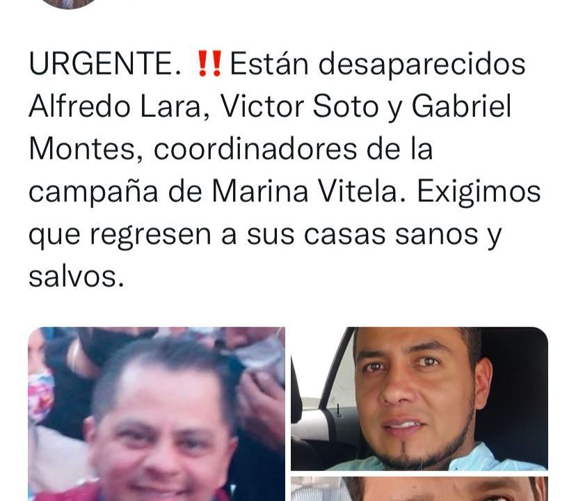 Gobernador de Durango confirma la desaparición de 4 personas en jornada electoral
