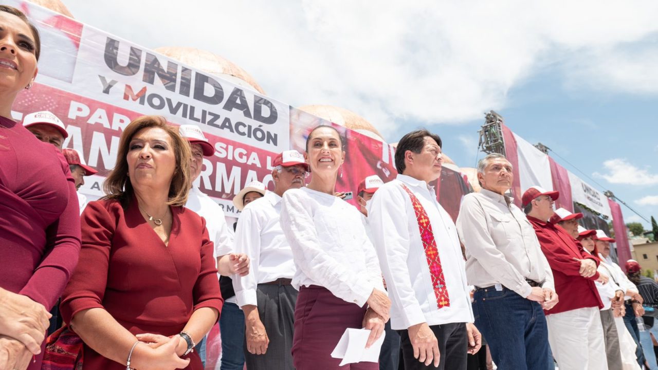 Tras mitin en Edomex, INE pide a Morena y sus aspirantes a 2024 respetar ley electoral