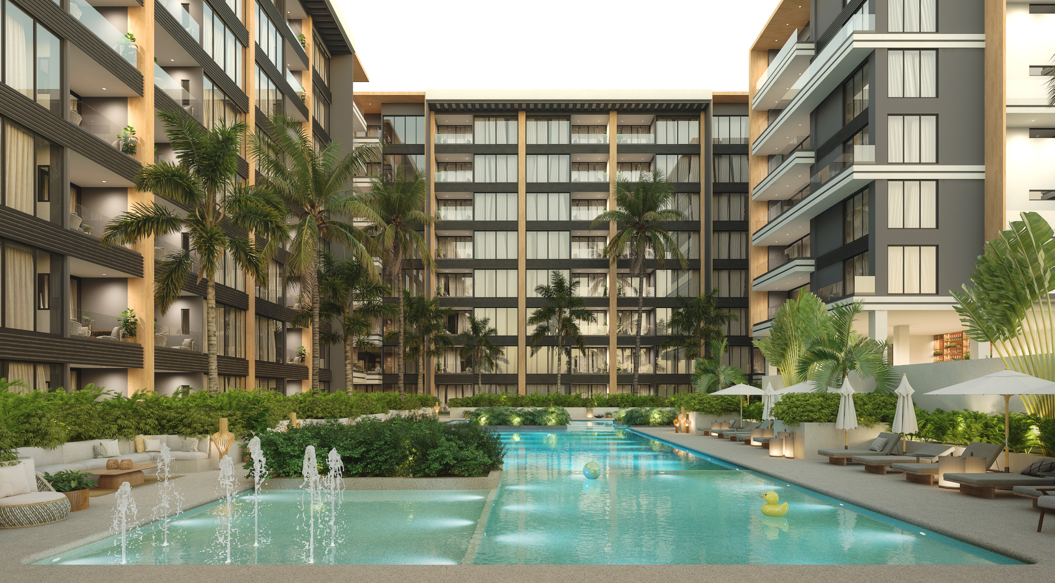 Departamentos estilo resort en Cancún con más de 50 amenidades: Origin by Wolf