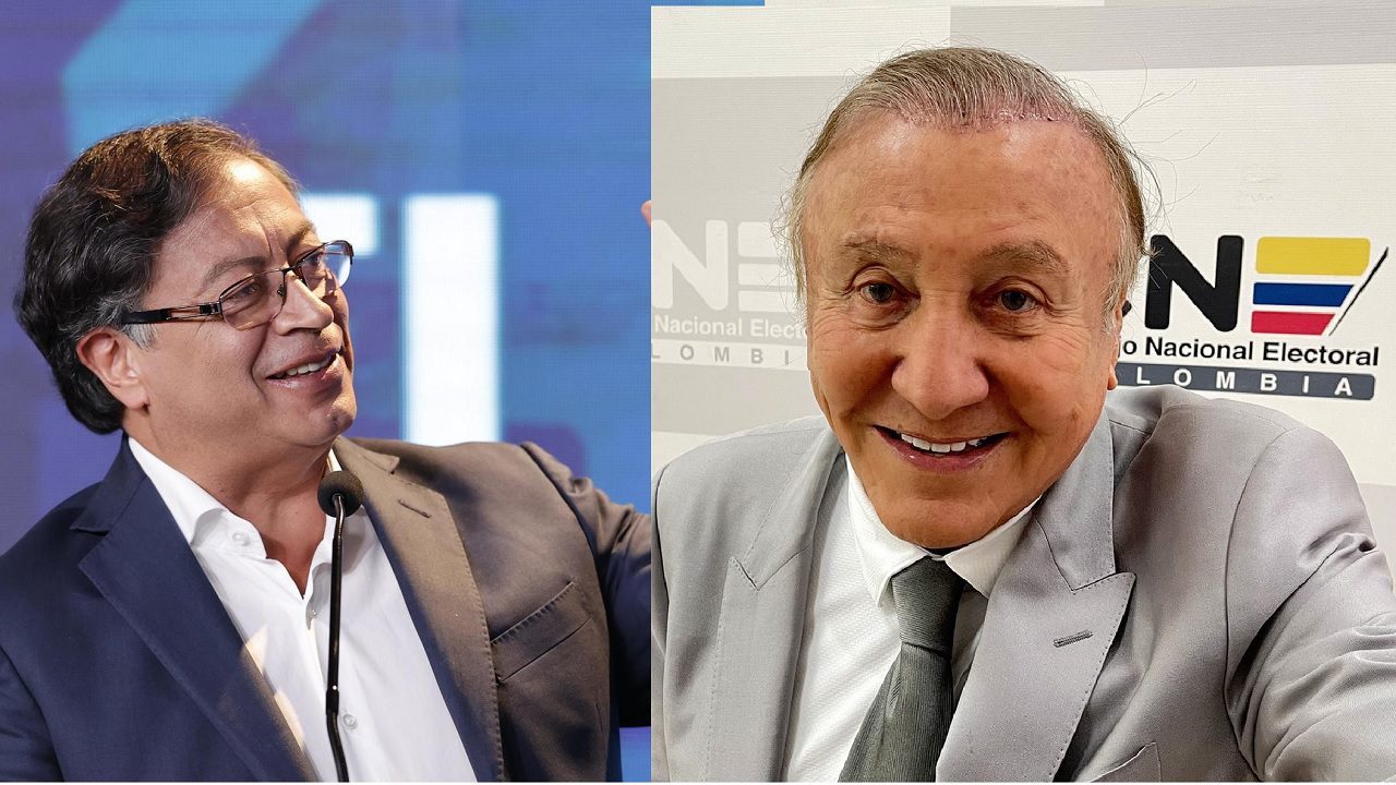 Los candidatos ya votaron: Petro insiste en intentos de fraude y Rodolfo mantiene su silencio