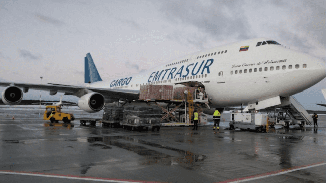 avión argentina venezolano irán