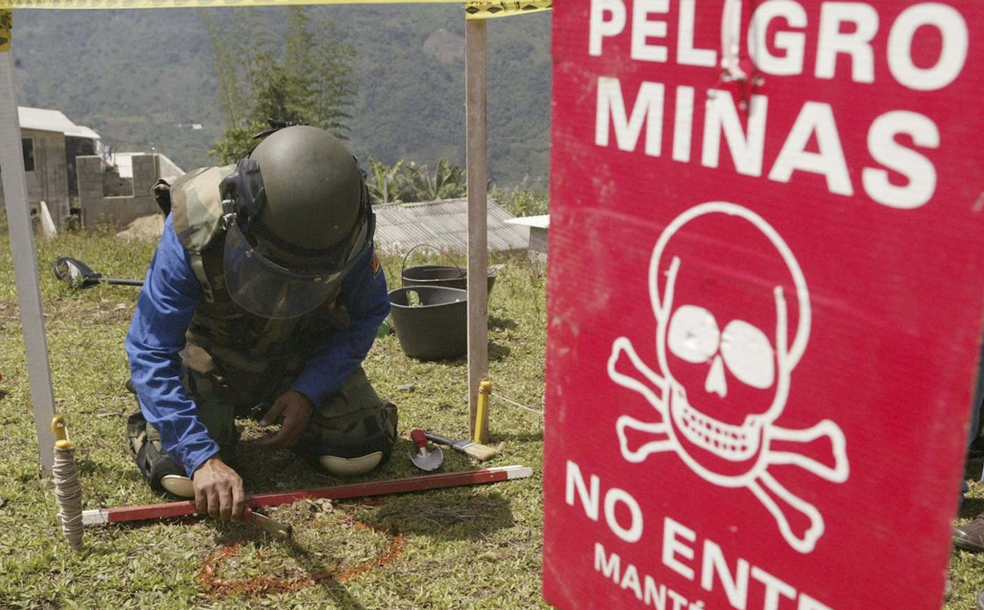 EU renuncia a usar, producir y comprar minas antipersonales