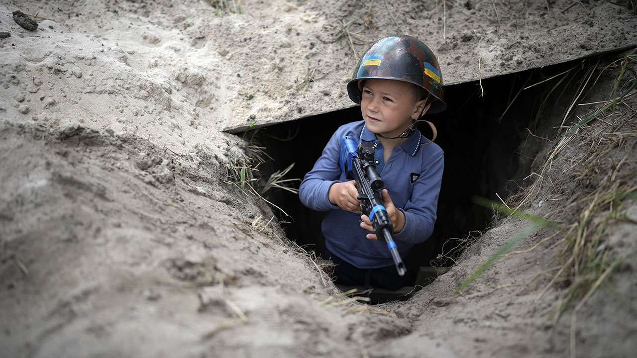 Fotogalería: A 100 días de la invasión de Rusia, los niños ucranianos son las mayores víctimas