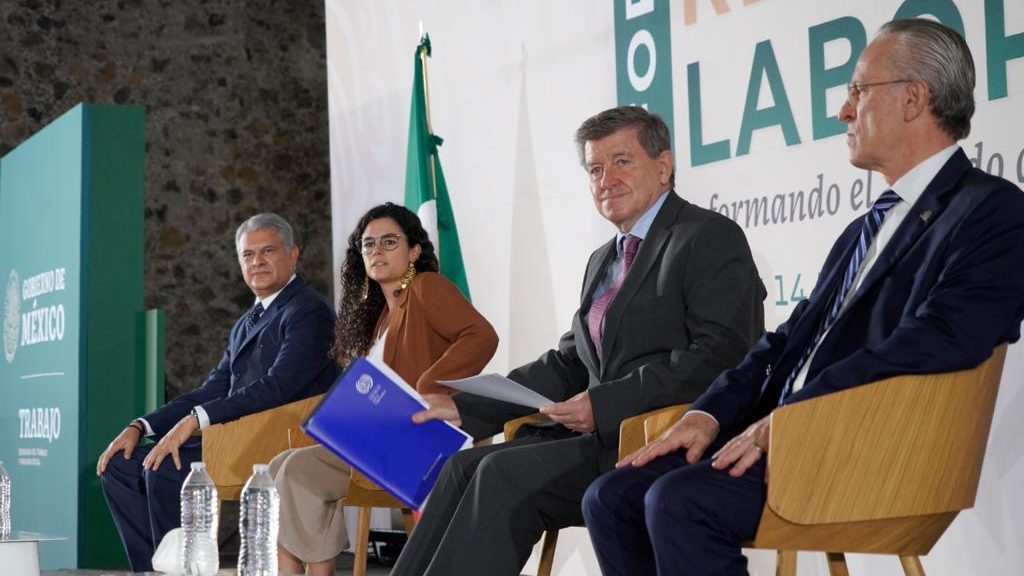 OIT felicita a México por reforma laboral pese a contexto de incertidumbre