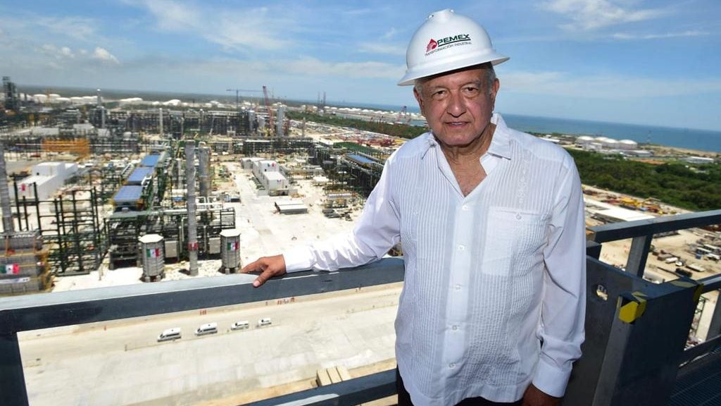 Será hasta diciembre cuando refinería de Dos Bocas produzca 340 mil barriles diarios