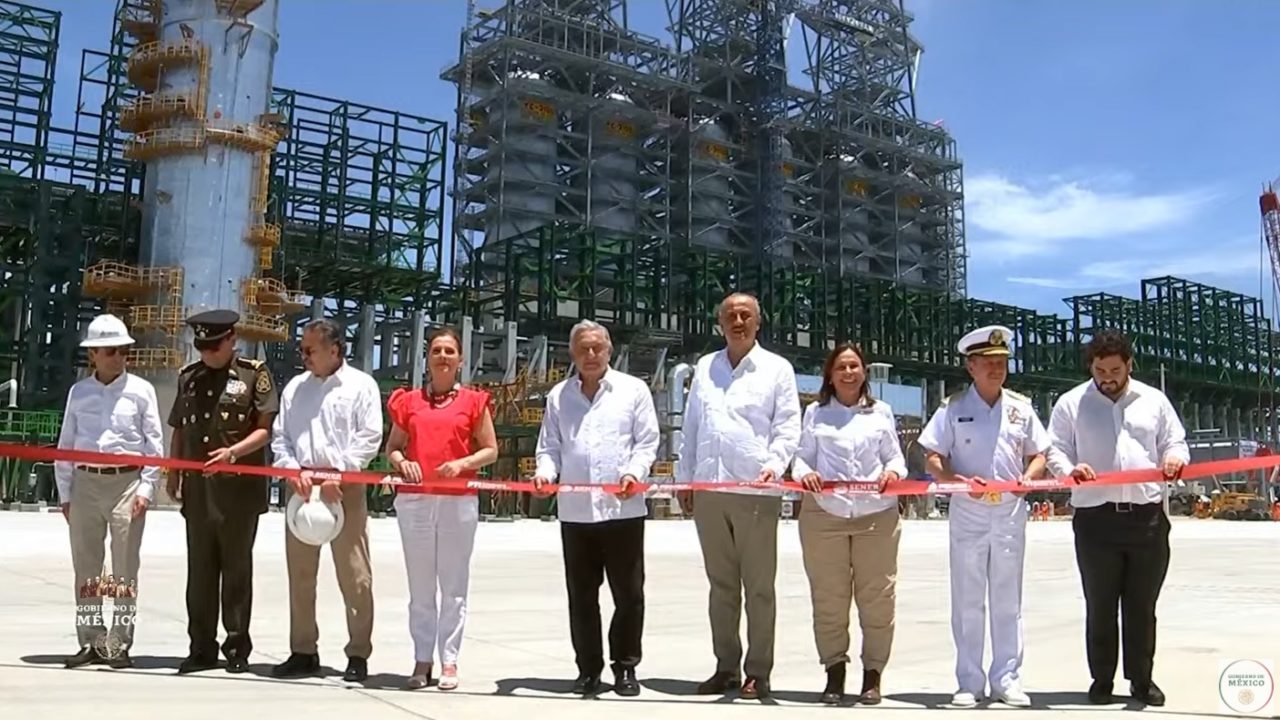 Refinería de Dos Bocas, un sueño hecho realidad: AMLO