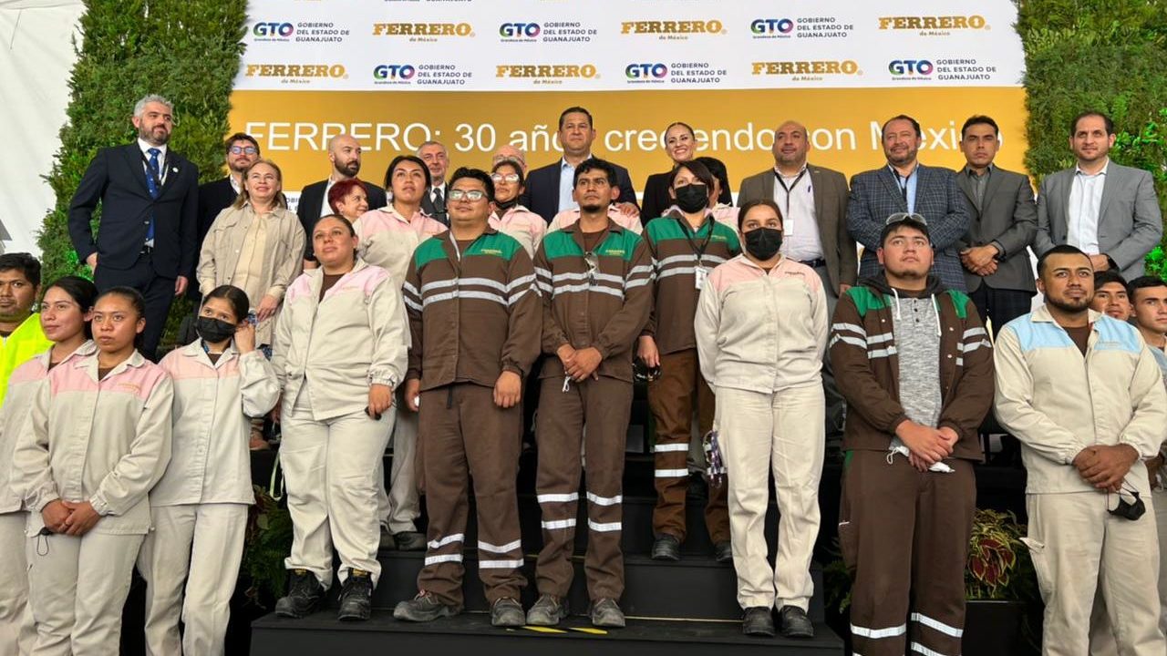 Ferrero invertirá 50 mdd en ampliación de planta en Guanajuato