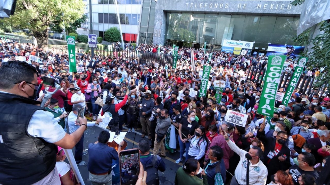 Sindicato de Telmex emplaza a huelga para este jueves