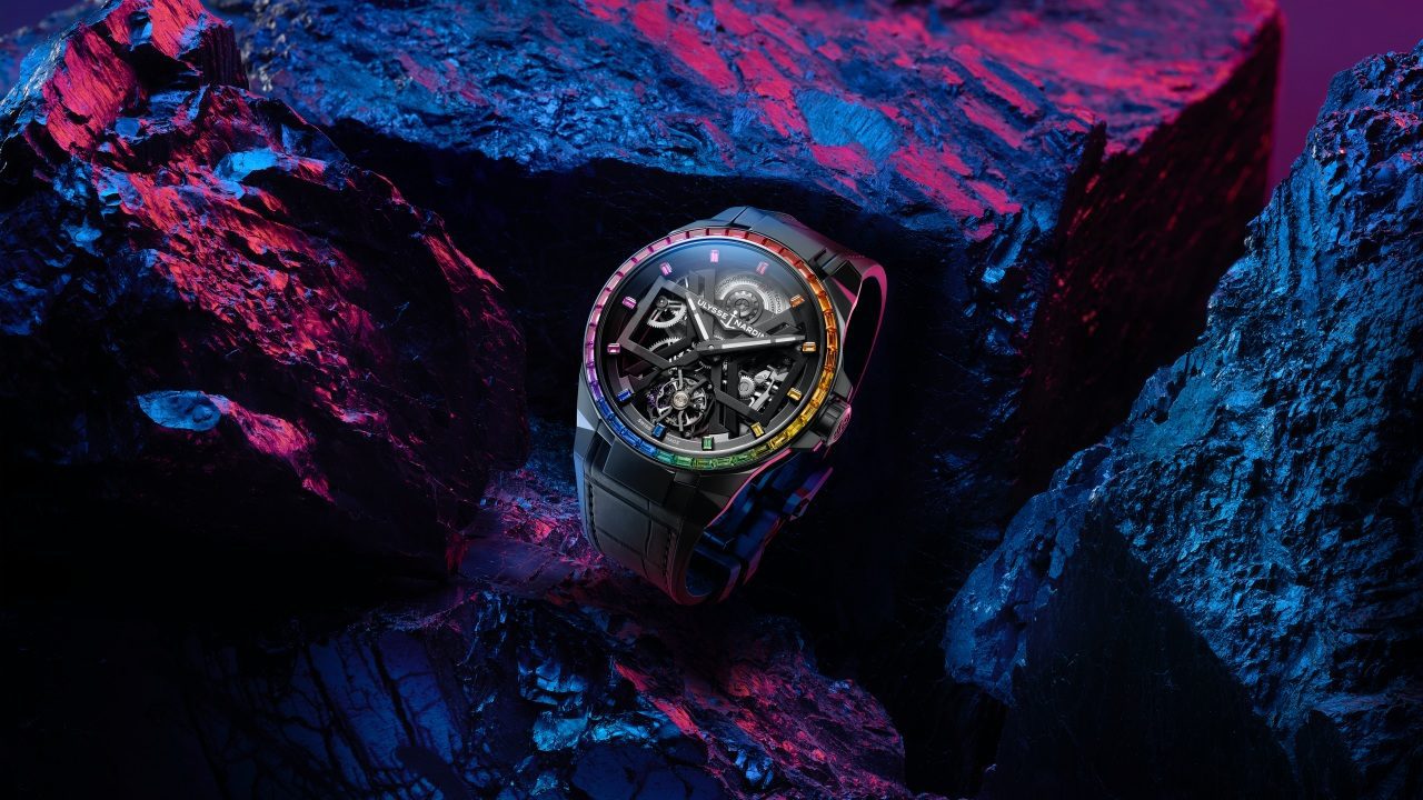 Ulysse Nardin: la alta relojería se sumerge en un océano de arcoíris