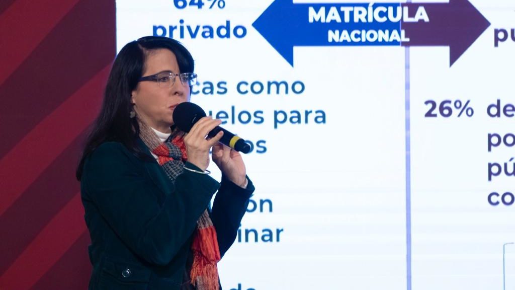 María Elena Álvarez-Buylla, titular del Conacyt. Foto: Gobierno de México.