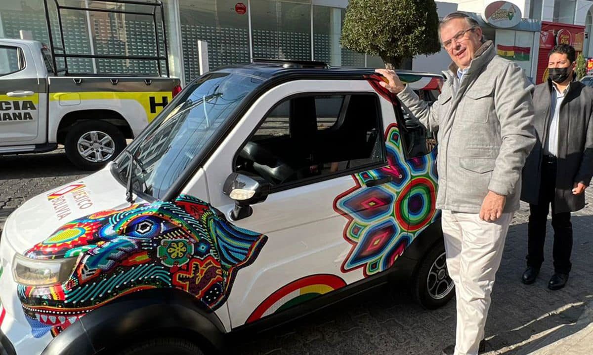 Así es el vehículo eléctrico boliviano de 6 mil dólares que ensamblan en Iztapalapa 