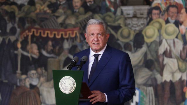Andres manuel Lopez Obrador AMLO Mexico's President delivers his State of Union address to congress