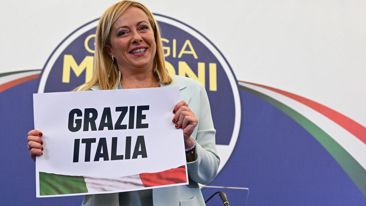 Giorgia Meloni, la postfascista que gobernará Italia