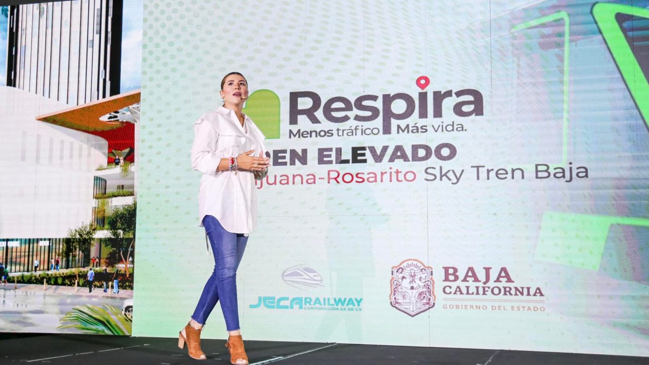 Jeca Railway construirá el Sky Tren Baja; un tren eléctrico elevado en Tijuana