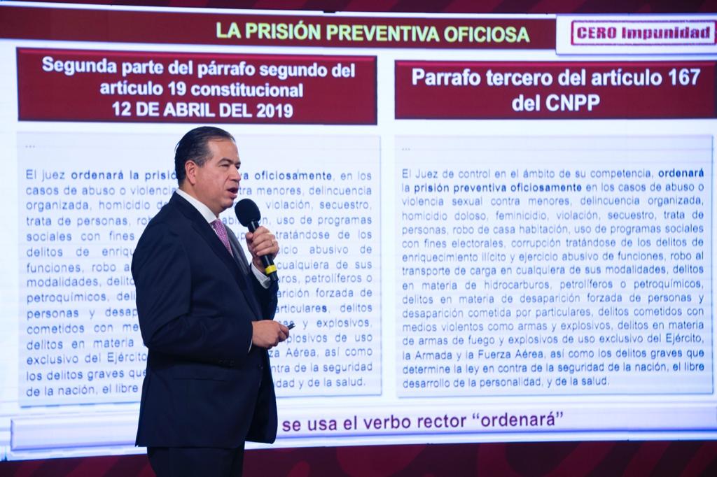 SSPC alerta fraude a Constitución por interpretación del código penal en prisión preventiva