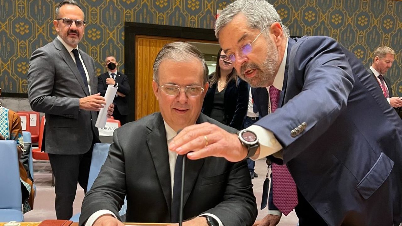 México propone en la ONU crear comité para alcanzar la paz en Ucrania y Rusia
