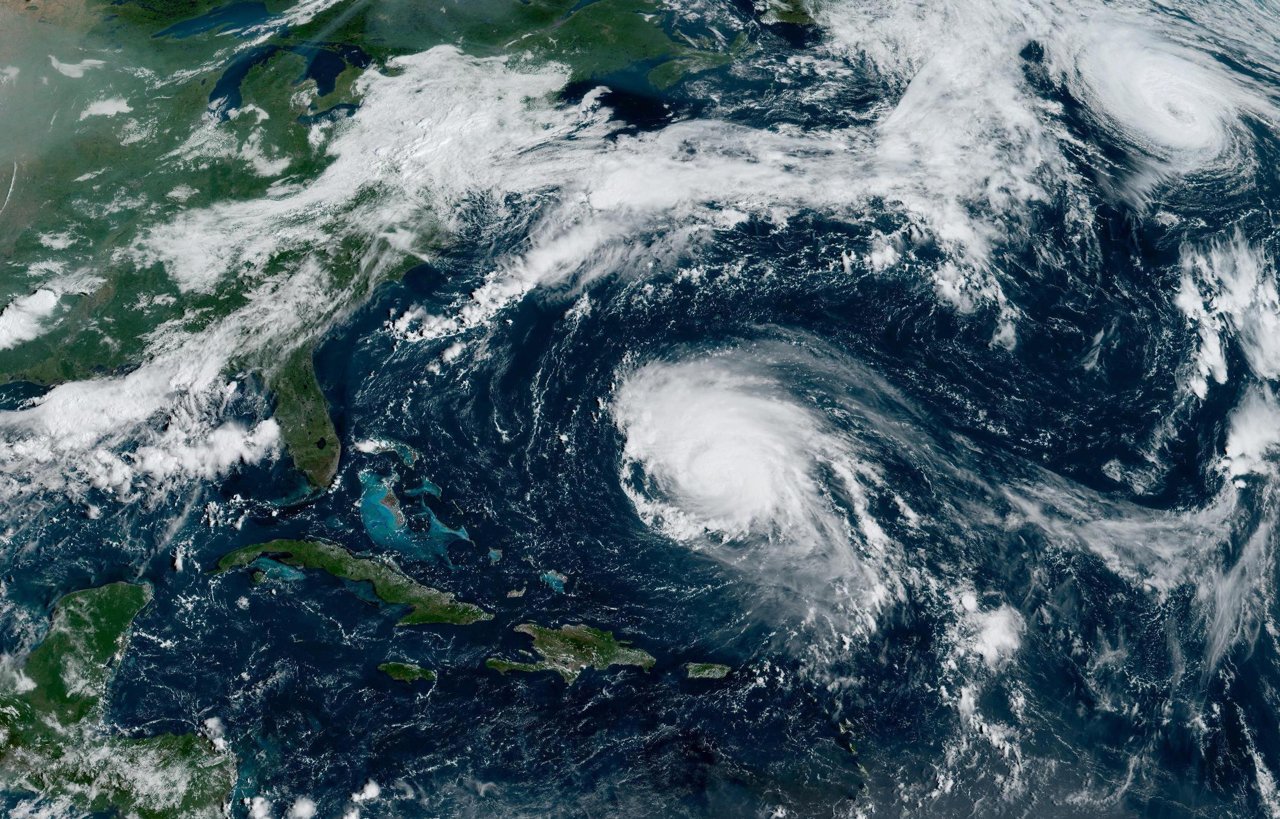 Meteorólogos de EU vigilan cuatro áreas de baja presión en el Atlántico
