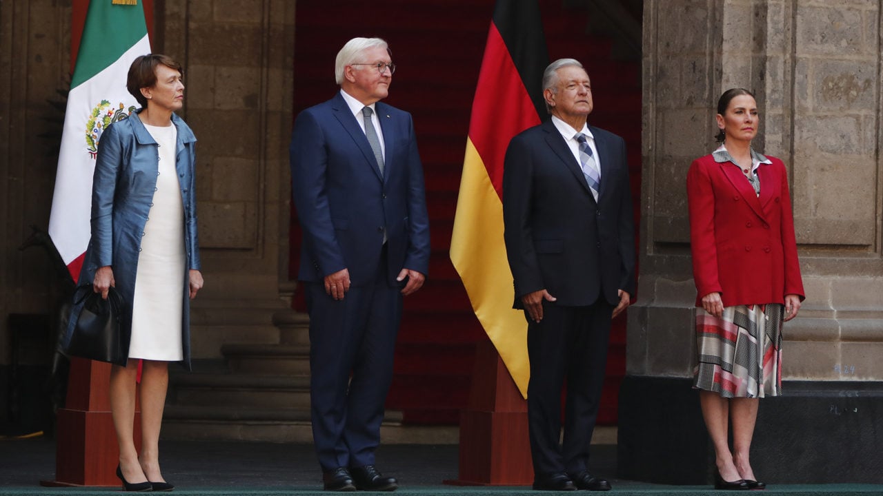 Presidente alemán insta a México a solidarizarse con Ucrania