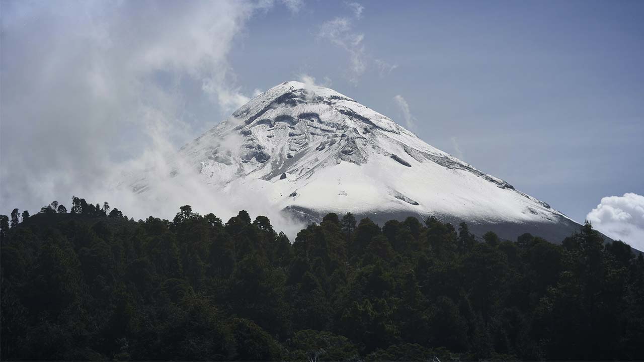 El Popocatépetl y otros volcanes que se esconden en México