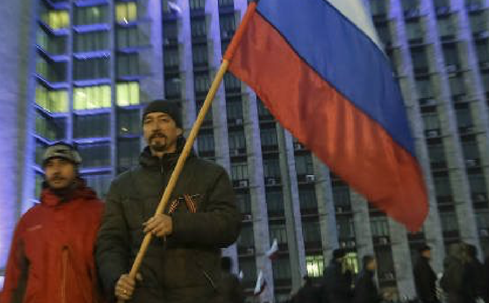 rusos celebran revolución bolchevique
