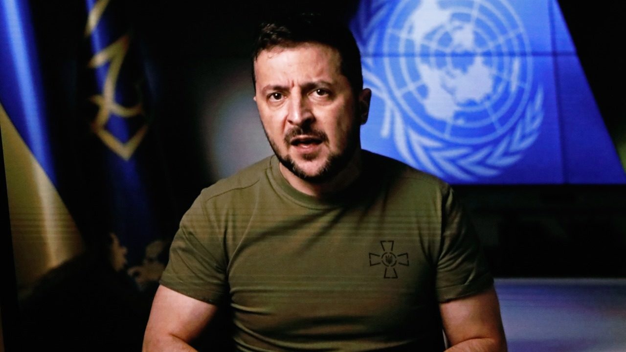 Ante la ONU, Zelenski alerta que Rusia quiere usar el invierno para otra ofensiva