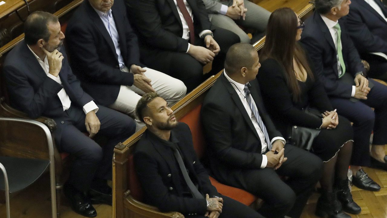 Neymar Jr. no estará presente en el primer día de juicio contra el FC Barcelona