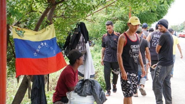migrantes venezolanos México
