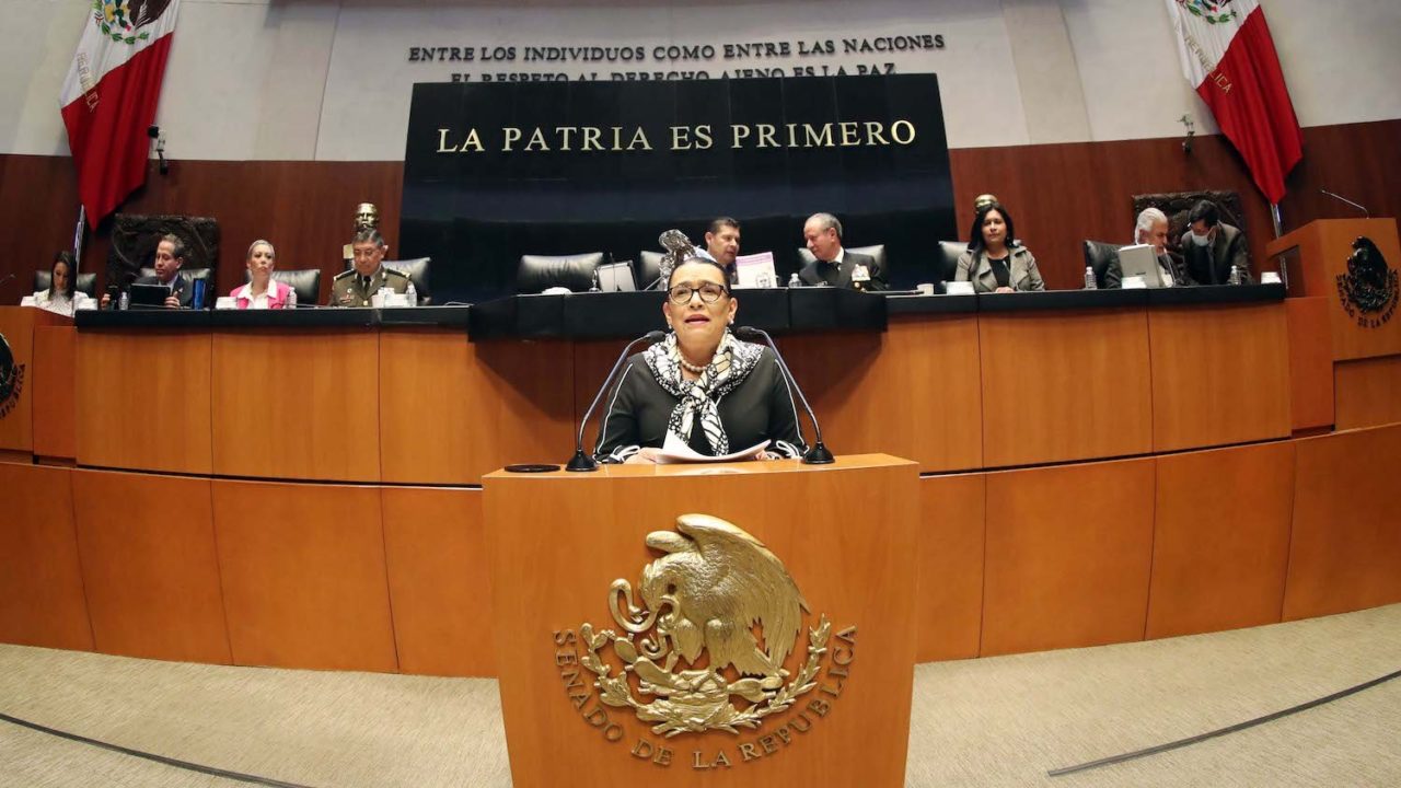 ‘En nuestro país no hay tal militarización’: Rosa Icela Rodríguez