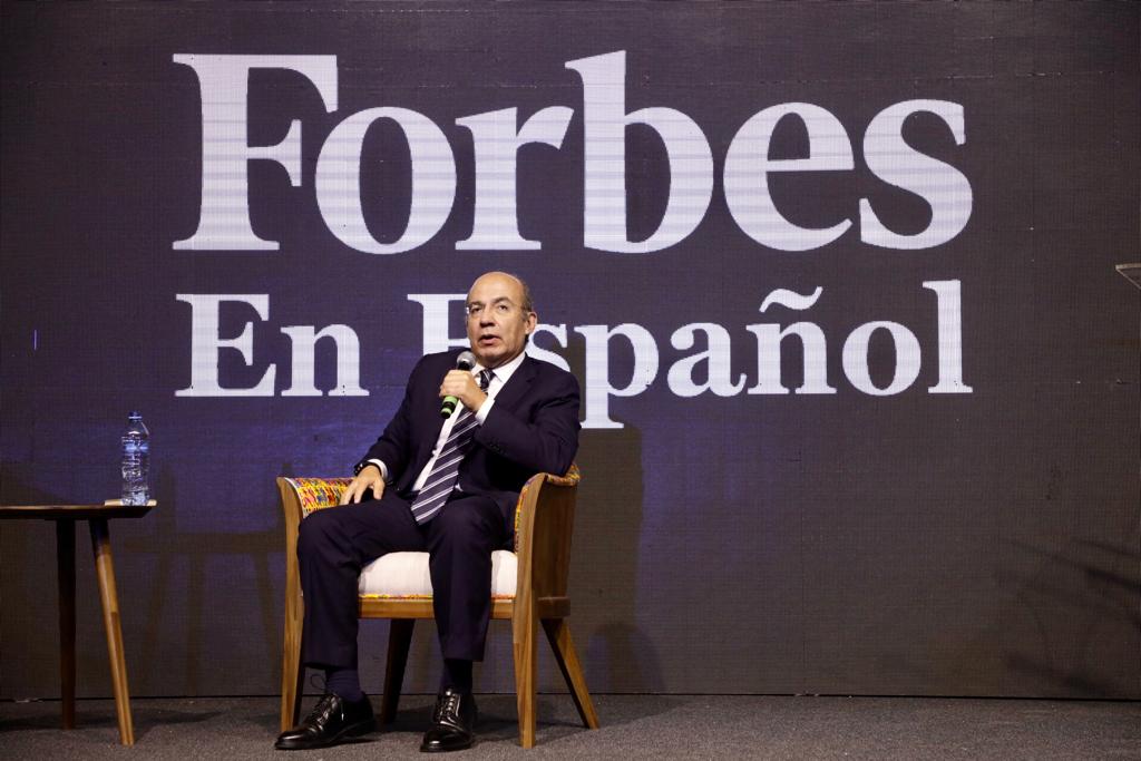 Foro Forbes en Español | México ahuyenta la inversión: Felipe Calderón