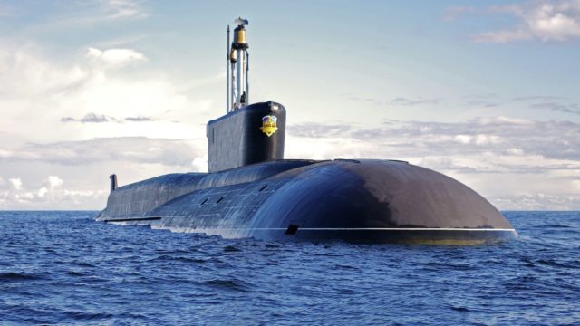 submarino ruso misil balístico