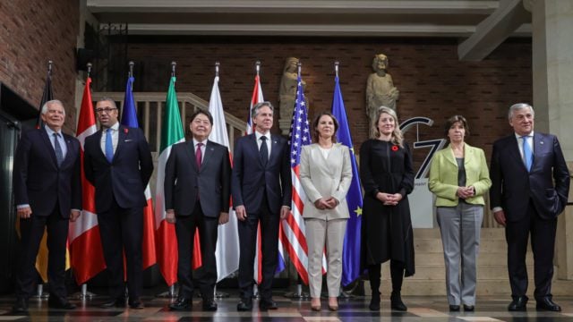 G7 ministra alemana apoyo a Ucrania