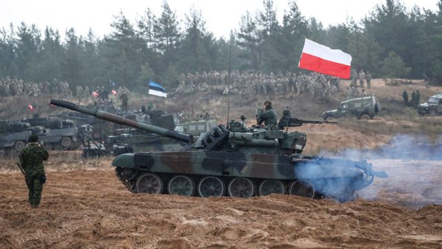 OTAN Military Exercise Iron Spear in Adazi, Latvia