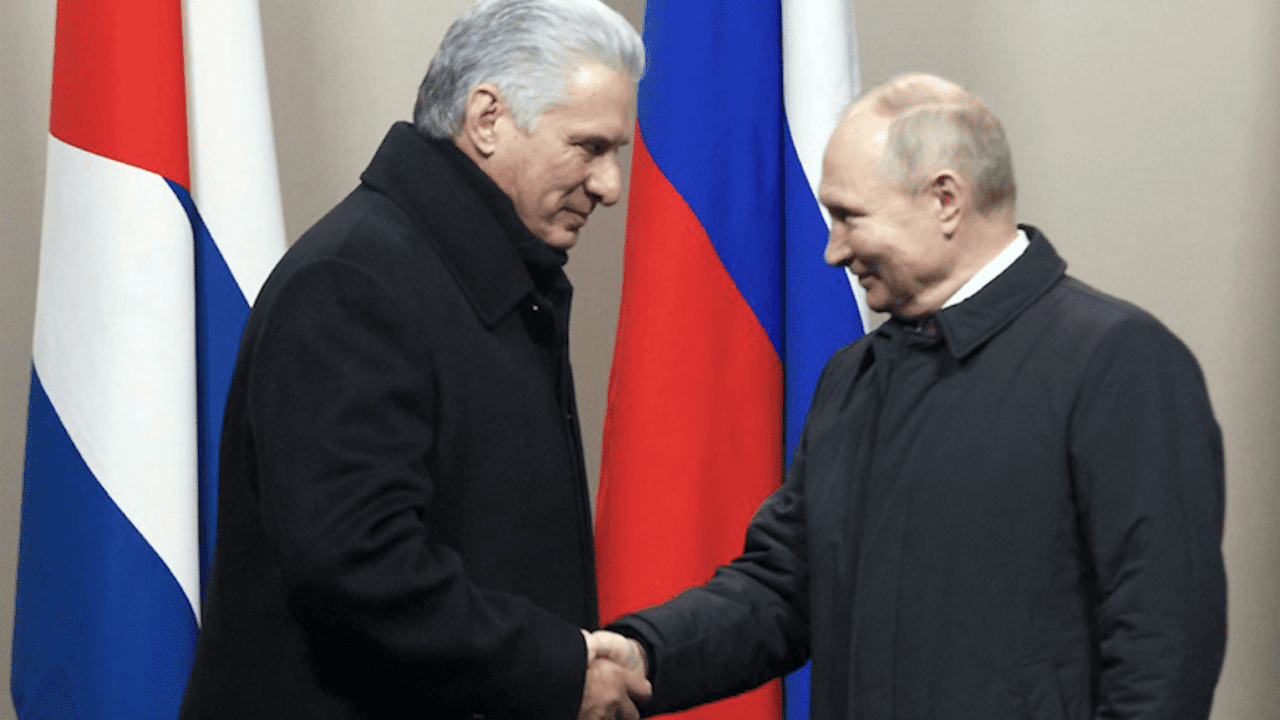 Díaz Canel a Putin: Rusia y Cuba tienen un mismo enemigo, ‘el imperio yanqui’