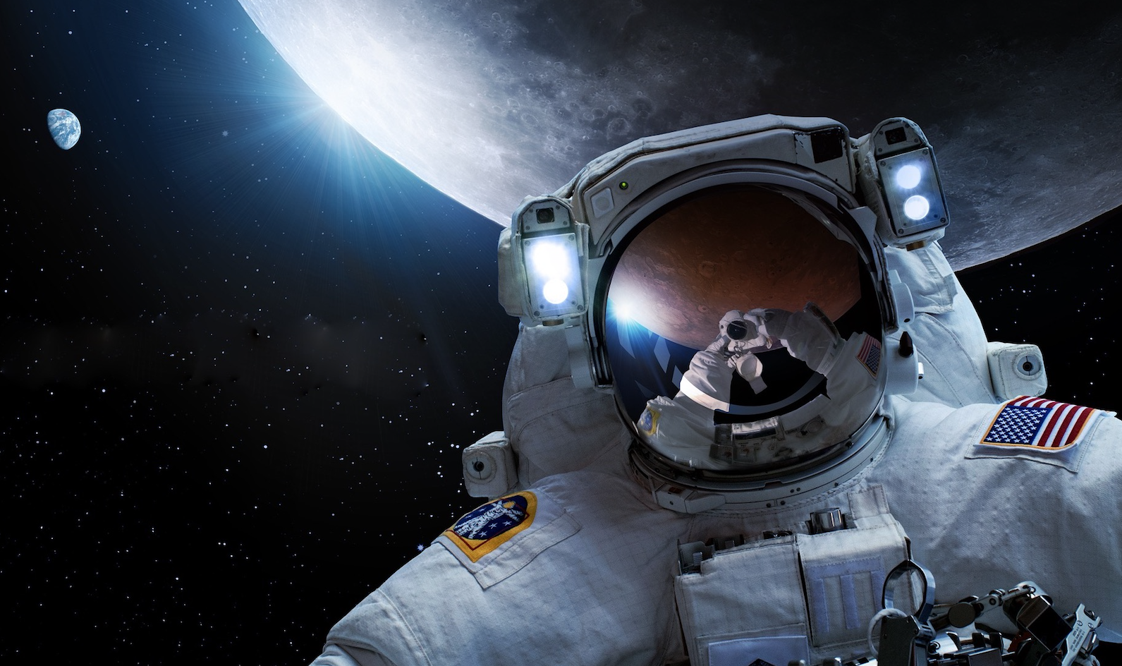astro selfie NASA