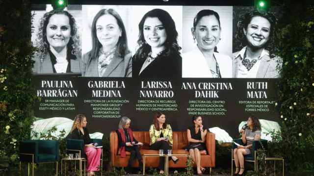 Panel: Inclusión y Equidad, claves del mundo sostenible. Foto: Miriam Sánchez.