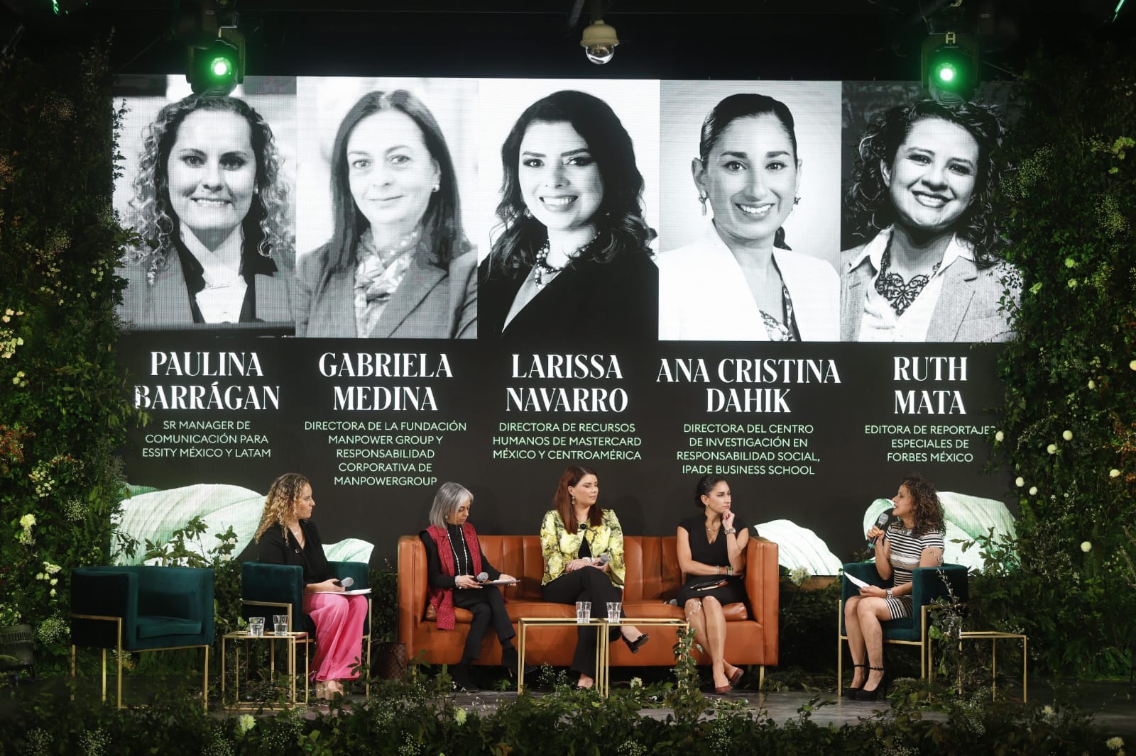 Panel: Inclusión y Equidad, claves del mundo sostenible. Foto: Miriam Sánchez.