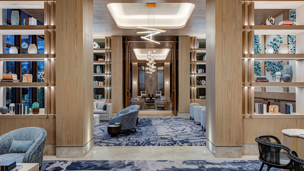 Waldorf Astoria Cancun Concierge + Library Lounge