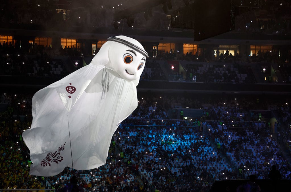 Inauguración del Mundial de Fútbol Qatar 2022