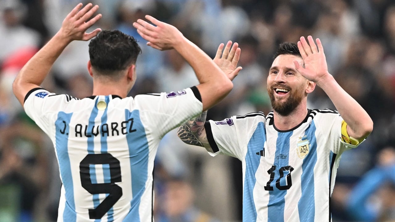 Messi y Julián Álvarez llevan a Argentina a la final del Mundial con triunfo 3-0 sobre Croacia