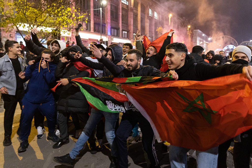 Marruecos BELGIUM: BRUSSELS SOCCER WORLD CUP 2022 MOROCCO VS SPAIN