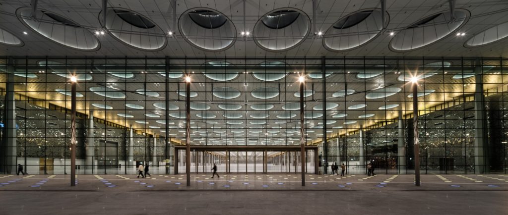 El Centro de Exposiciones y Convenciones de Doha, en Qatar. Foto: Cortesía Francisco González Pulido.