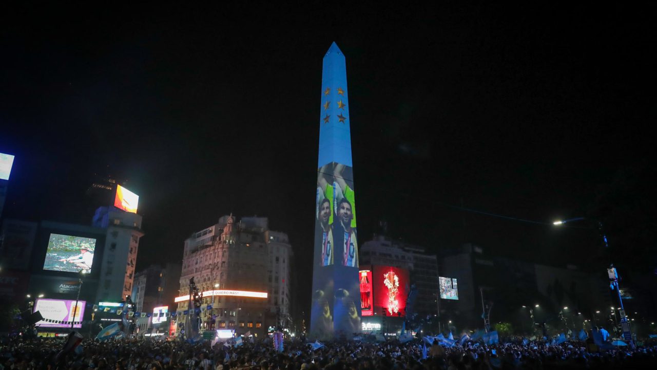 Argentina festejará en Obelisco campeonato del mundo; martes será festivo