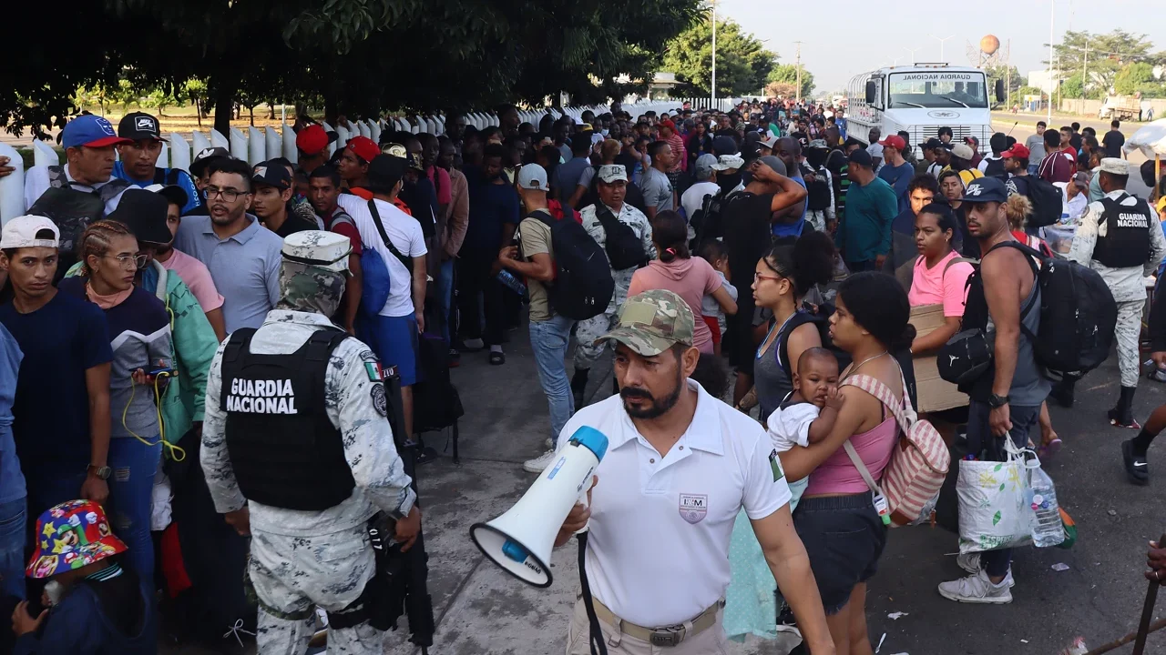 Empresarios de la frontera sur de México piden orden ante más migrantes