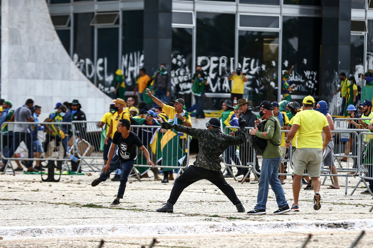 Silencio de Trump ante ataque de bolsonaristas a instituciones brasileñas