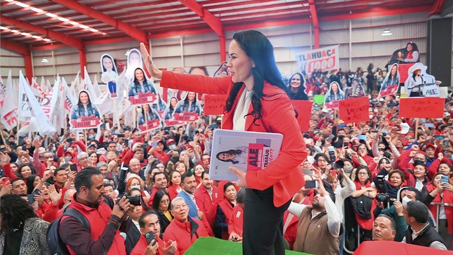 Alejandra del Moral se registra como única precandidata del PRI al Edomex