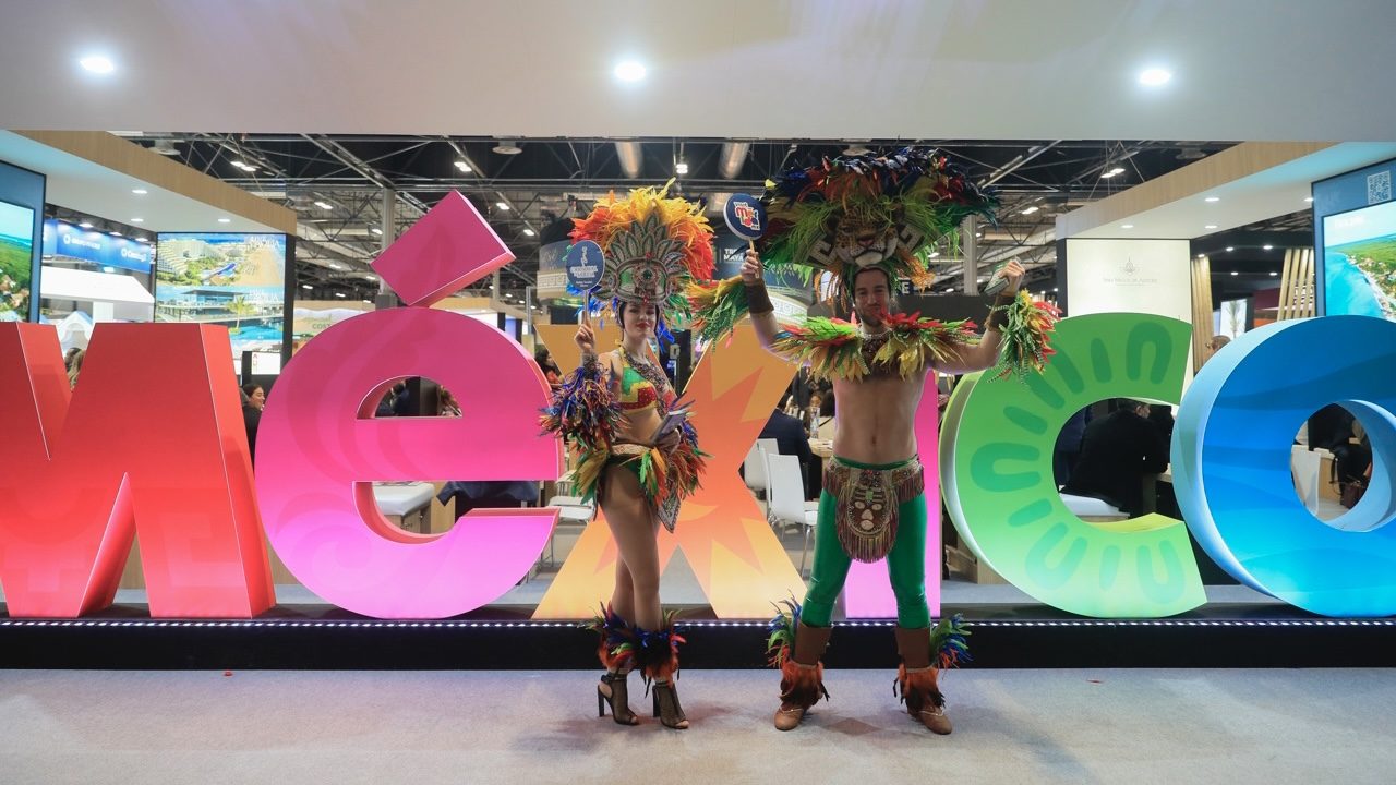 Así es el stand de México en la feria de turismo de España: 1,111 metros para dar a conocer al país