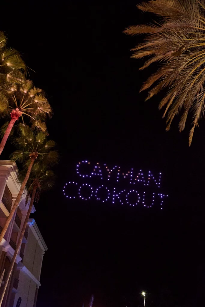 Drone Show Cayman Cookout