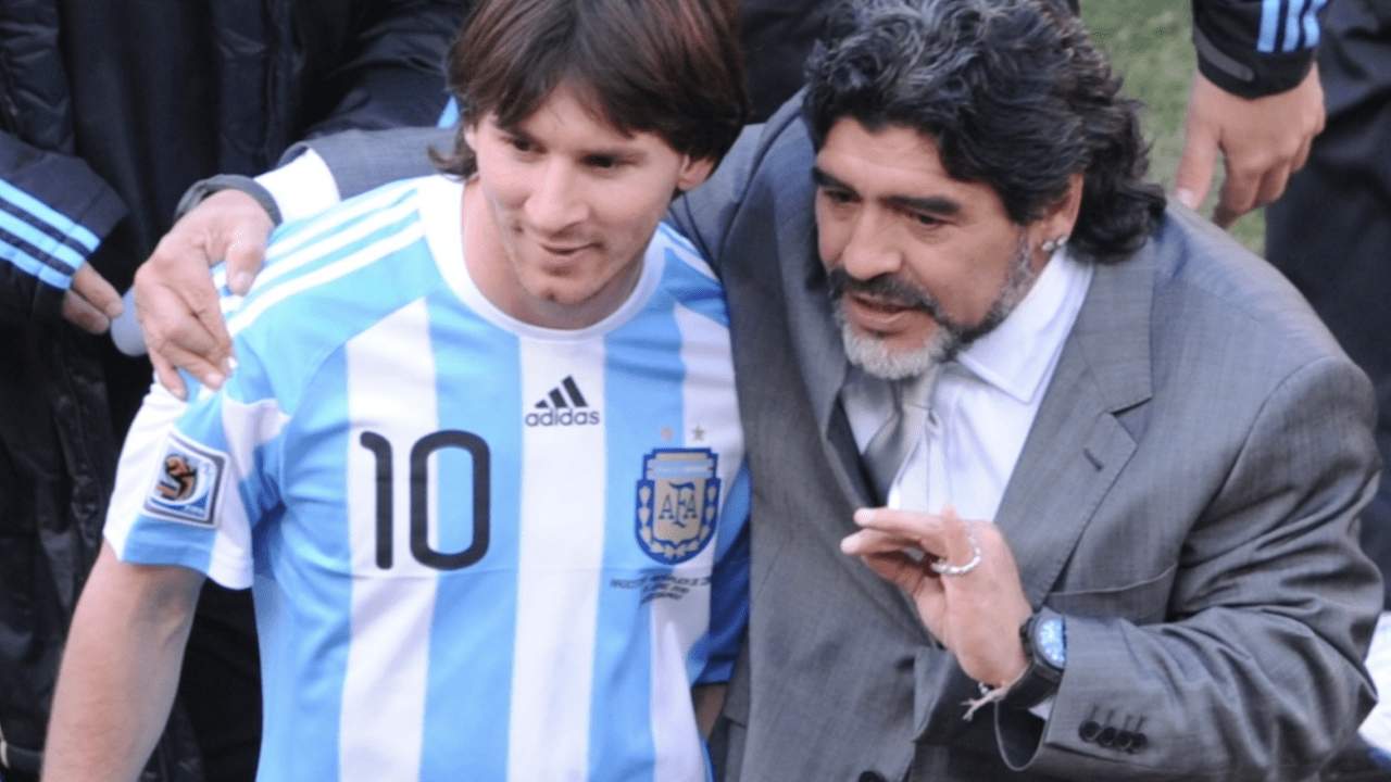 Messi dice que le ‘hubiese gustado’ recibir la copa de manos de Maradona