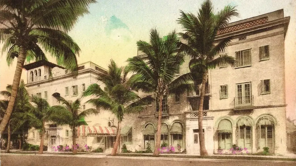 The Vineta Hotel vintage postcard
